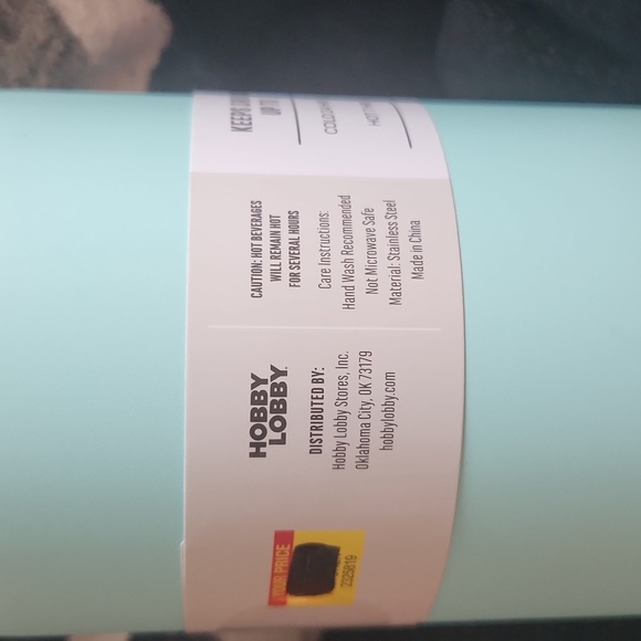Hobby Lobby Mint Tumbler with Handle and Straw 40 Oz - Picture 6 of 10